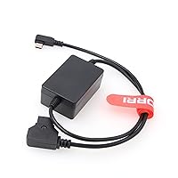 Vista 1 de DRRI MacBook Pro Teléfono Móvil Sony A7siii Lumix S5 Puerto USB C a V-Mount Batería PD Adaptador de Carga Rápida Cable D-Tap a USB-C