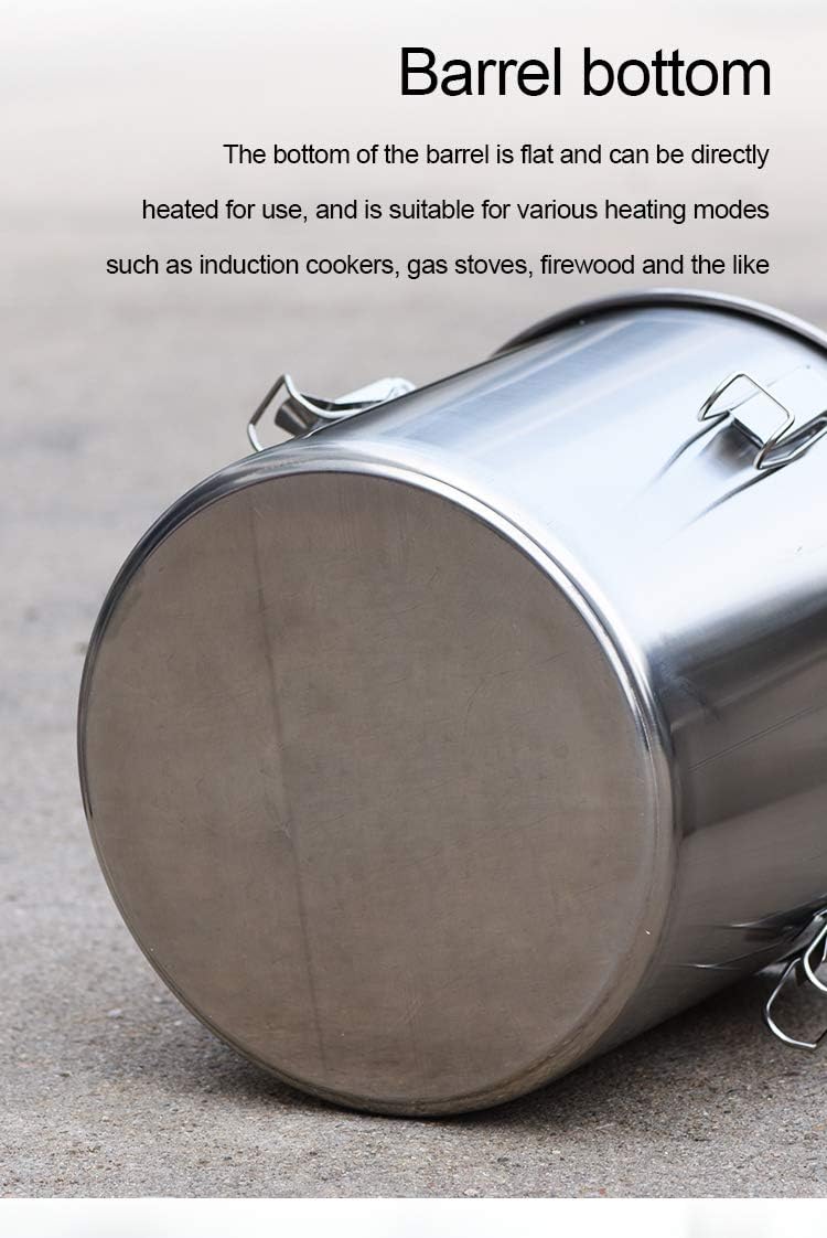 New fermenter 201 stainless steel home brewing fermentation sealed Barrel beer wine grain oil and rice flour storage barrel (50L)