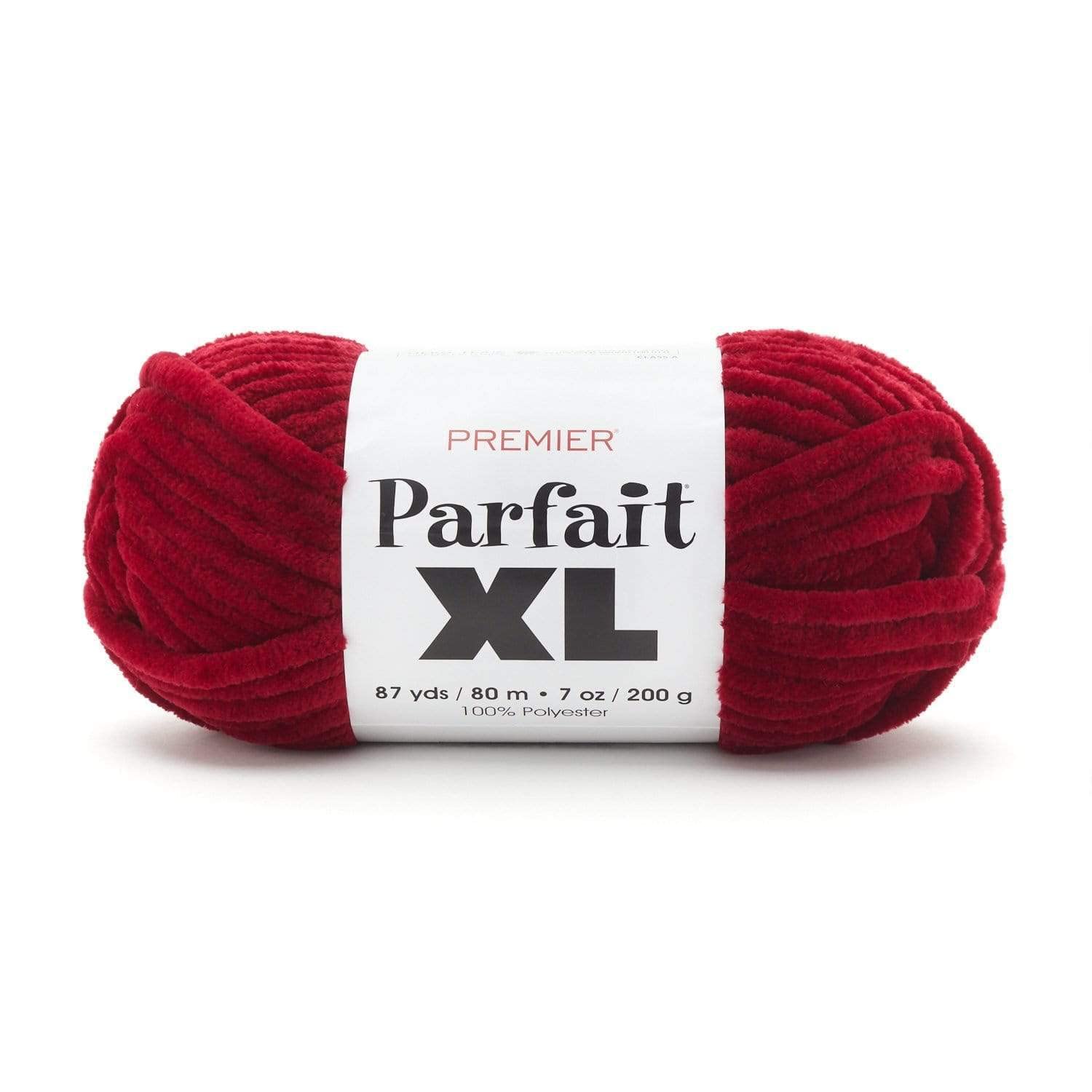 Hilo Parfait XL Burgundy borgoña que no se deshilacha para tejer rápido sin nudos