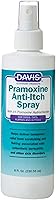 Vista 1 de Davis Pramoxine Spray antipicazón para perros y gatos – Ayuda a aliviar la picazón, piel irritada, puntos calientes, picaduras de insectos