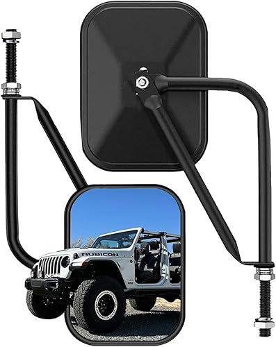 Espejos Safari 4x4 para Jeep Wrangler, Negro