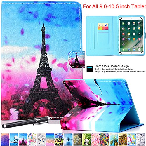 Universal Case for 9-10.5 Inch Tablet, Newshine PU Leather Stand Folio Case
