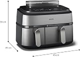 Philips Airfryer Série 5000 Friteuse sans Huile Double Panier 9L - 7