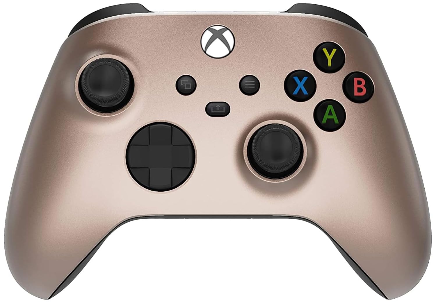 Custom Controllerzz Wireless Controller for Microsoft Xbox Series X/S &amp; Xbox One - Soft Touch Feel - Custom Xbox Series X/S Controller (X/S Rose Gold)