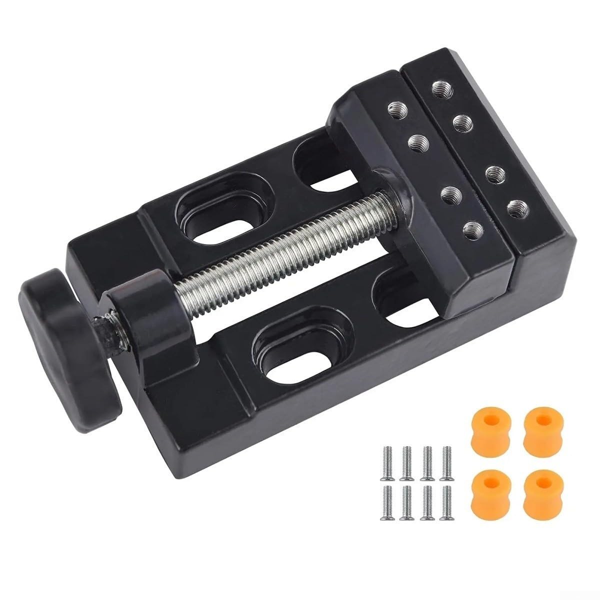 Mini étau avec poignée parallèle pour réparation de montres, gravure de bijoux, petite pince de table pour outils de sculpture, étau d'établi en alliage d'aluminium, 106 x