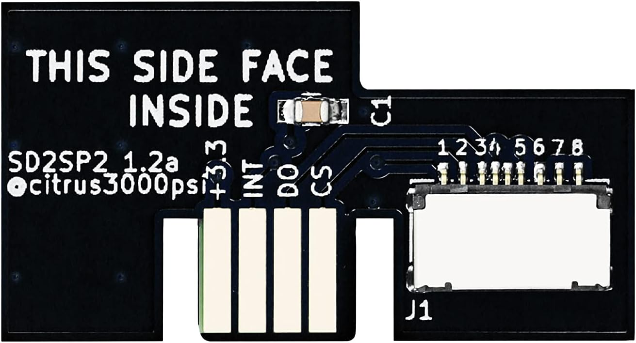 AreMe Micro SD Card Adapter TF Card Reader for Gamecube Serial Port 2 (SD2SP2