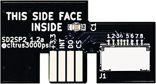 AreMe Micro SD Card Adapter TF Card Reader for Gamecube Serial Port 2 (SD2SP2)