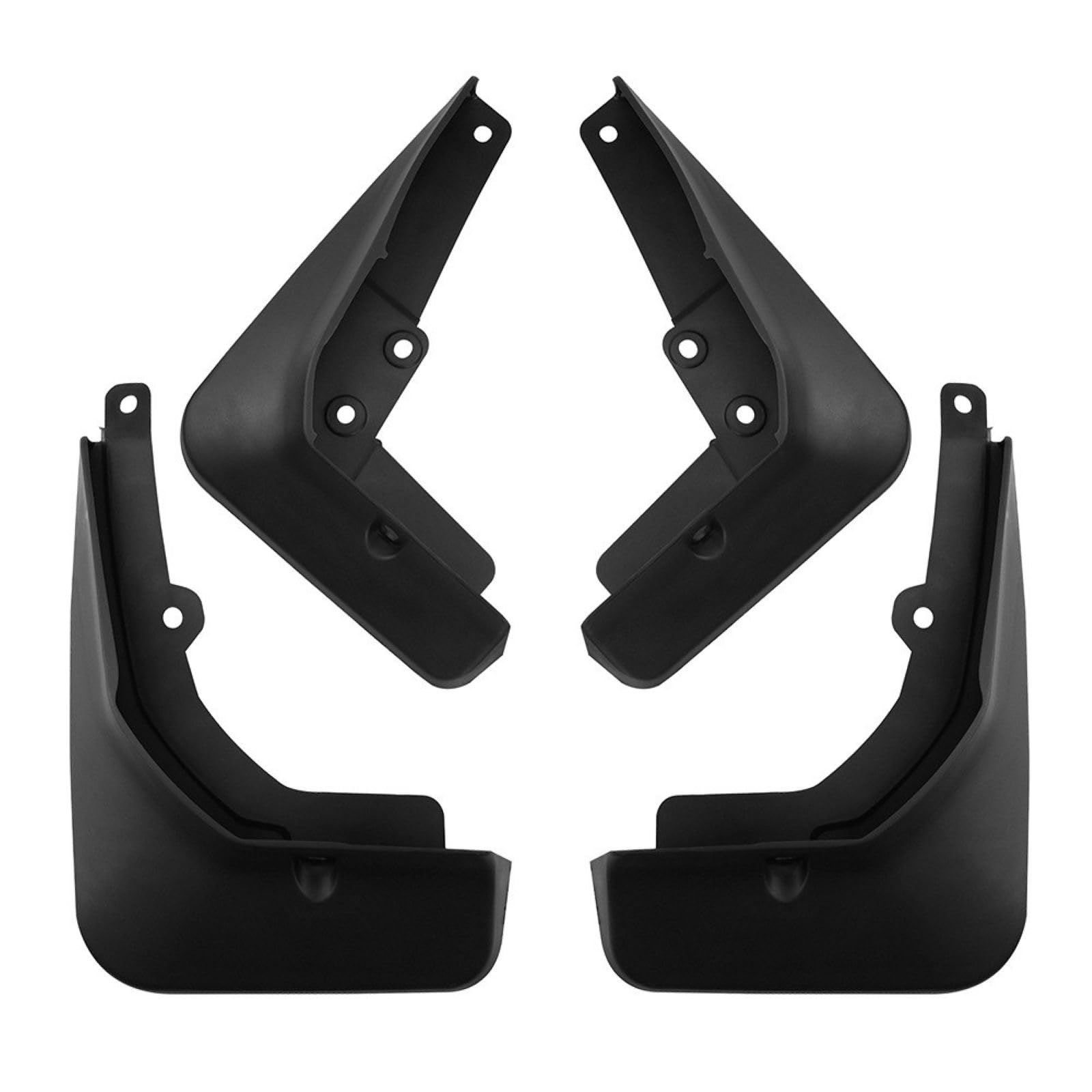 CDQSB 4 Pcs Car Mud Flaps for BYD QIN PLUS 2021-, Front Rear Fenders Splashproof Splash Guards Mudflaps Protects Accessories