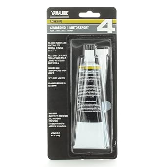 Yamaha Original OEM Yamalube Yamabond 4 Silicone Based Liquid Gasket Yamaha Part# Acc-YAMAB-ON-D4 - 1 2.5 oz Tube