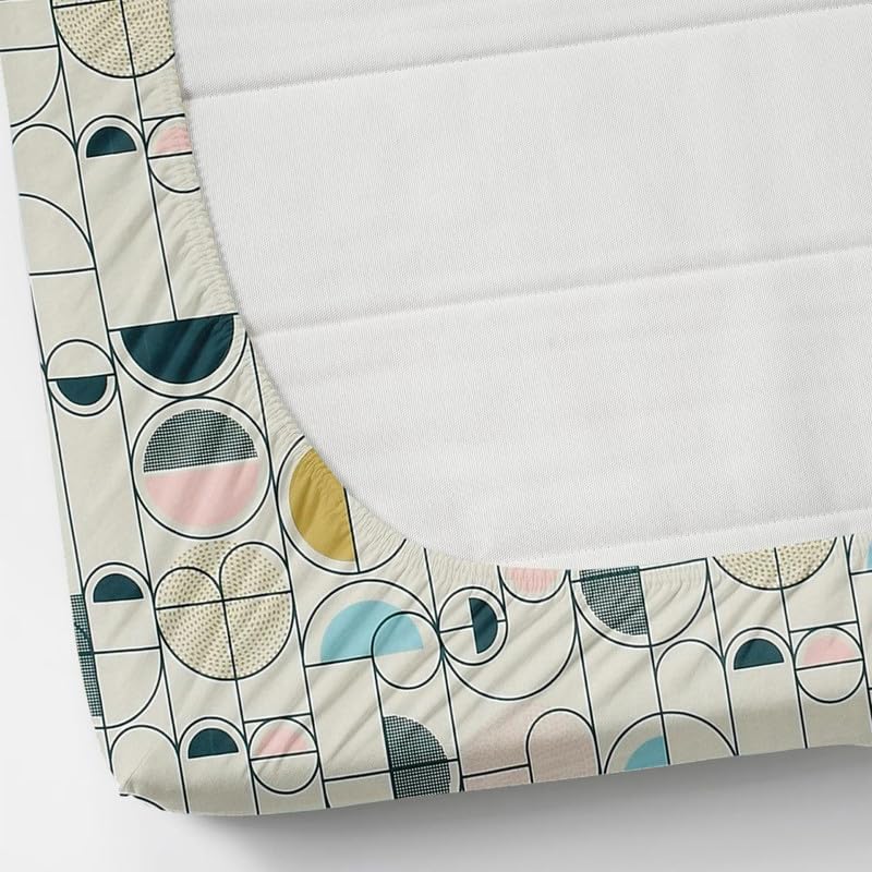 Image of la' amour Glace Cotton Elastic Fitted Bedsheets with 2 Pillow Covers Double Bed All Around Elastic Sheet Supersoft Size - 72 x 78 +10 inches, White 180 tc - 200 tc