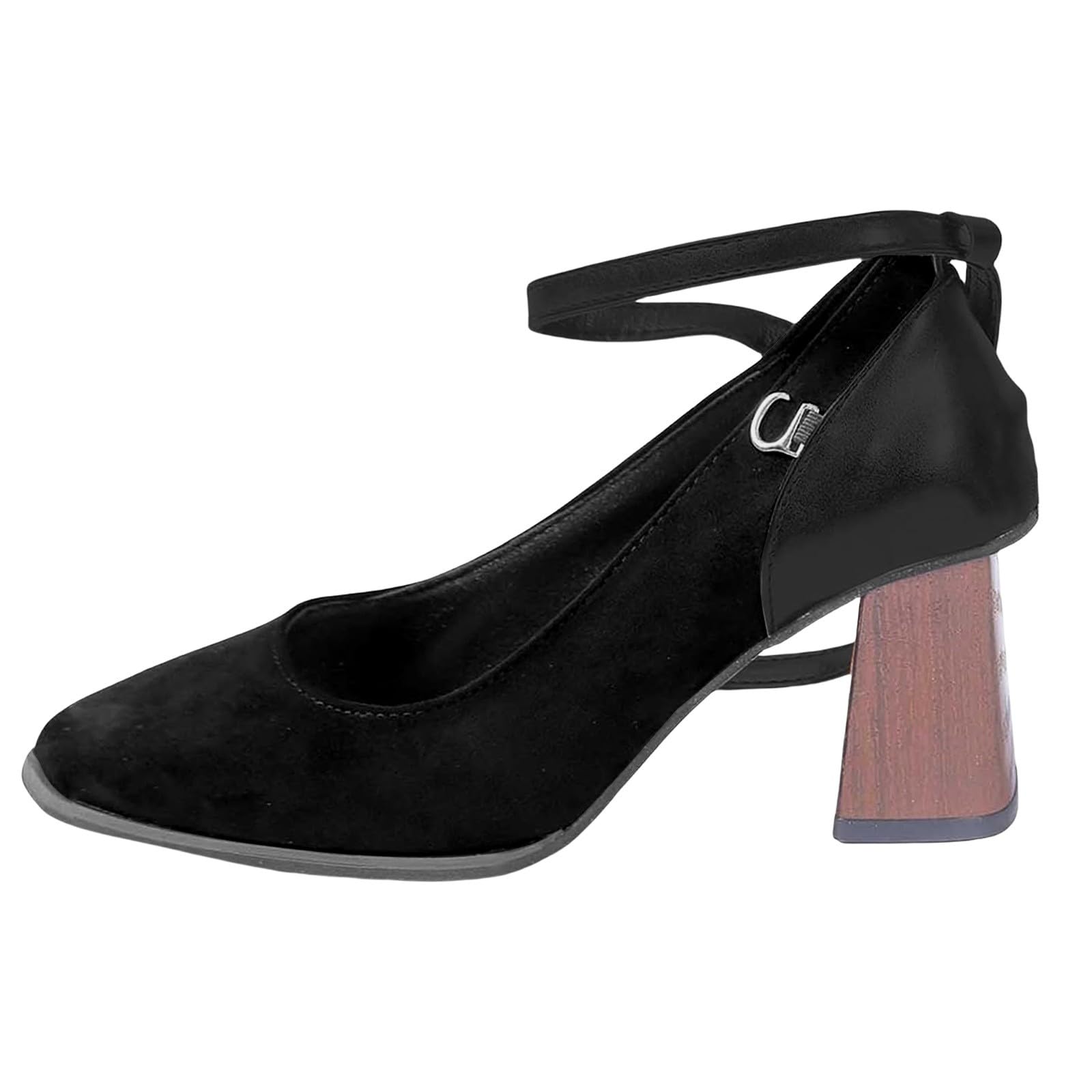 Mary Jane - Scarpe estive da donna, eleganti, con tacco alto | Scarpe con tacco, comode scarpe alte in pizzo, scarpe da sposa con piedi larghi, sandali con tacco, scarpe da sposa per feste