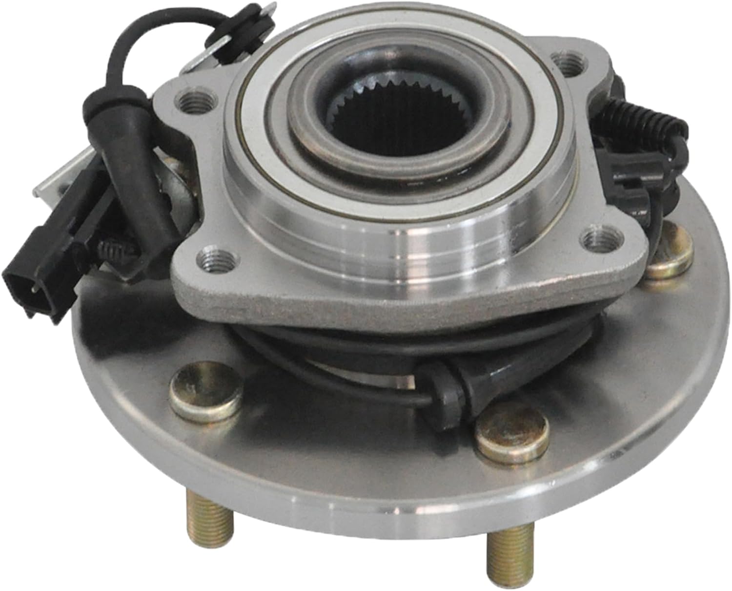 IRONTEK 515136 Front Wheel Hub and Bearing Assembly Compatible for Chrysler 2008-2011 Town & Country, for Dodge 2008-2011 Grand Caravan, for Volkswagen 2009-2012 Routan; 5 Lugs w/ABS 2PCS