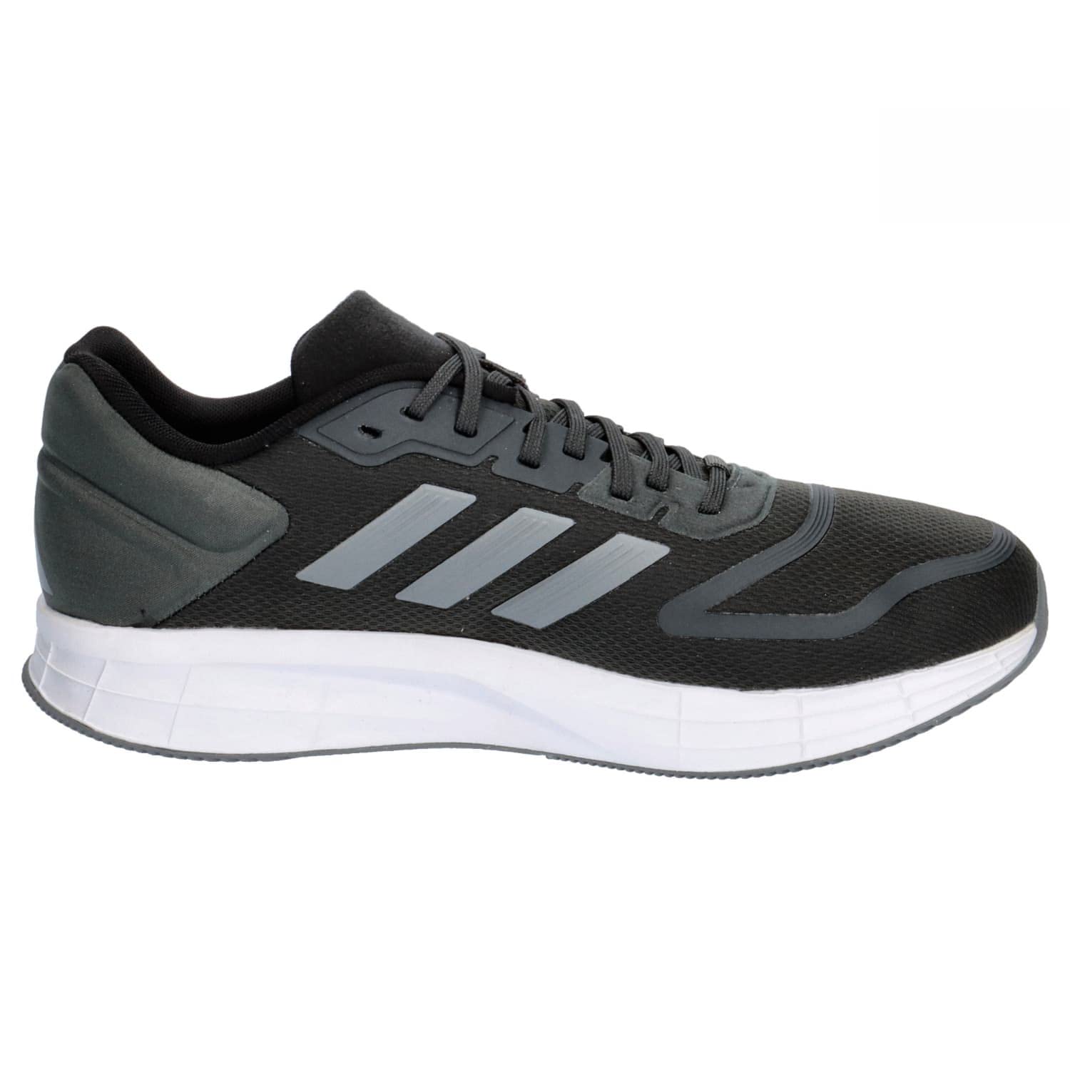 adidas Duramo 10 Shoes, Zapatillas para Correr Hombre, Grey Six/Grey Three/Cloud White, 46 EU