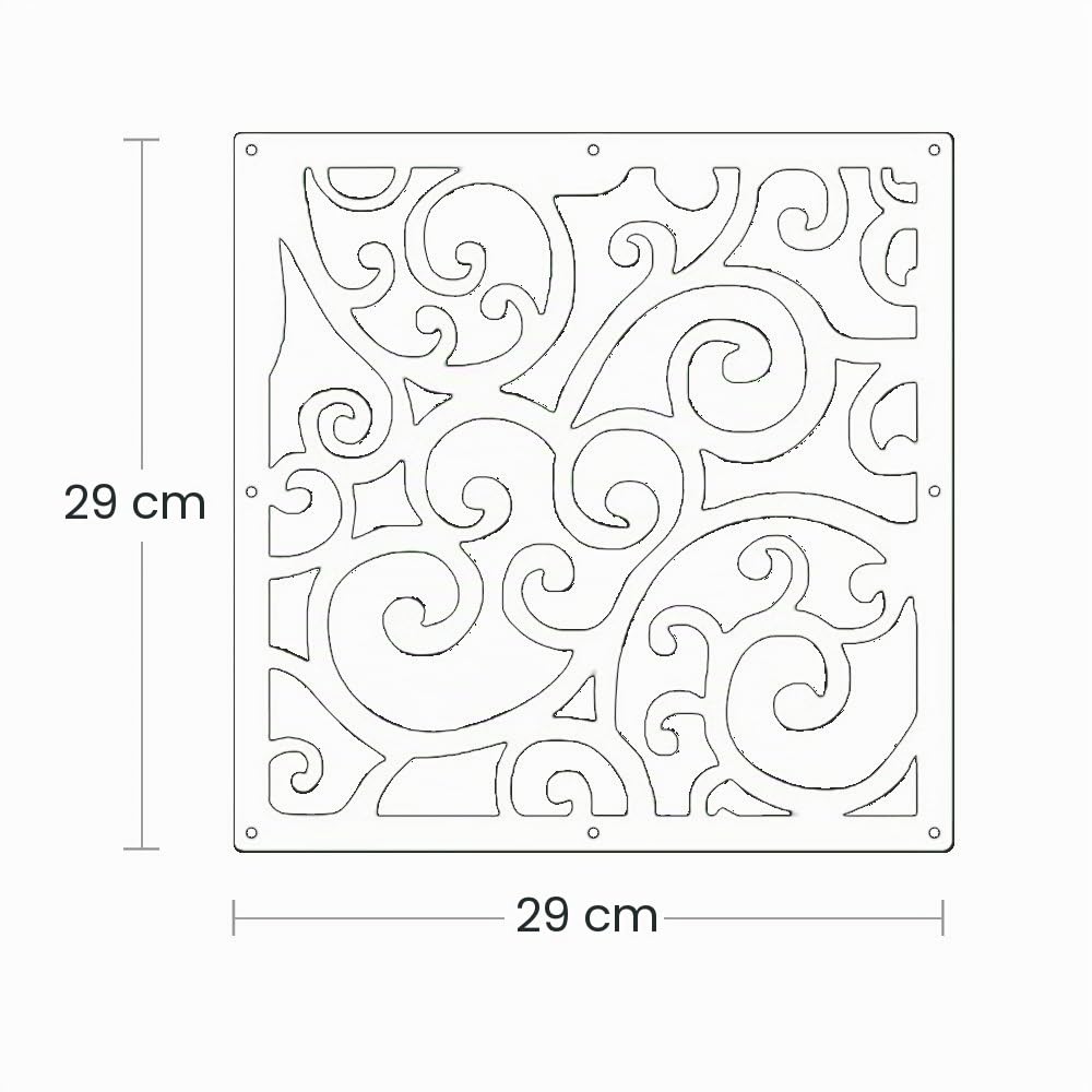 Lot de 24 panneaux muraux à suspendre pour la décoration de la maison, de l'hôtel, du bar (motif D)