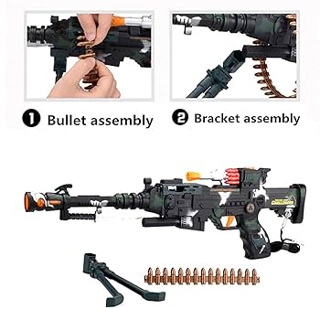 おもちゃの銃 2丁セット – ライト ＆ サウンド – 動作確認済み レア！ 楽天市場】【6個セット】サウンドライトマシンガン 光るおもちゃ