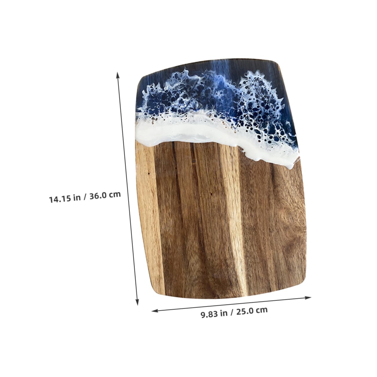 Tablero De Cortar De Madera Diseño Único para Cocina Tabla De Cortar Resistente Deformaciones para Verduras y Frutas para Cocineros y Elegantes