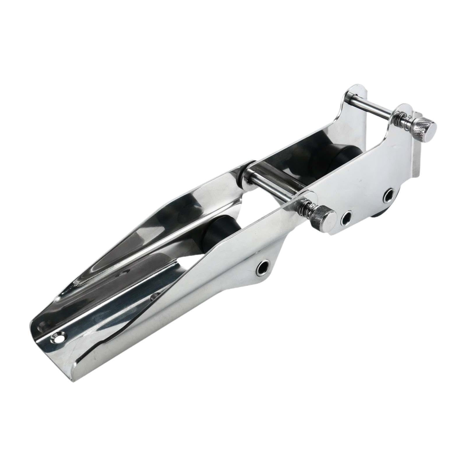 Rodillo de Ancla de Proa de Acero Inoxidable para atraque de Yates Marinos, fiable, con bisagras para Mayor Seguridad. Anclaje para embarcaciones.