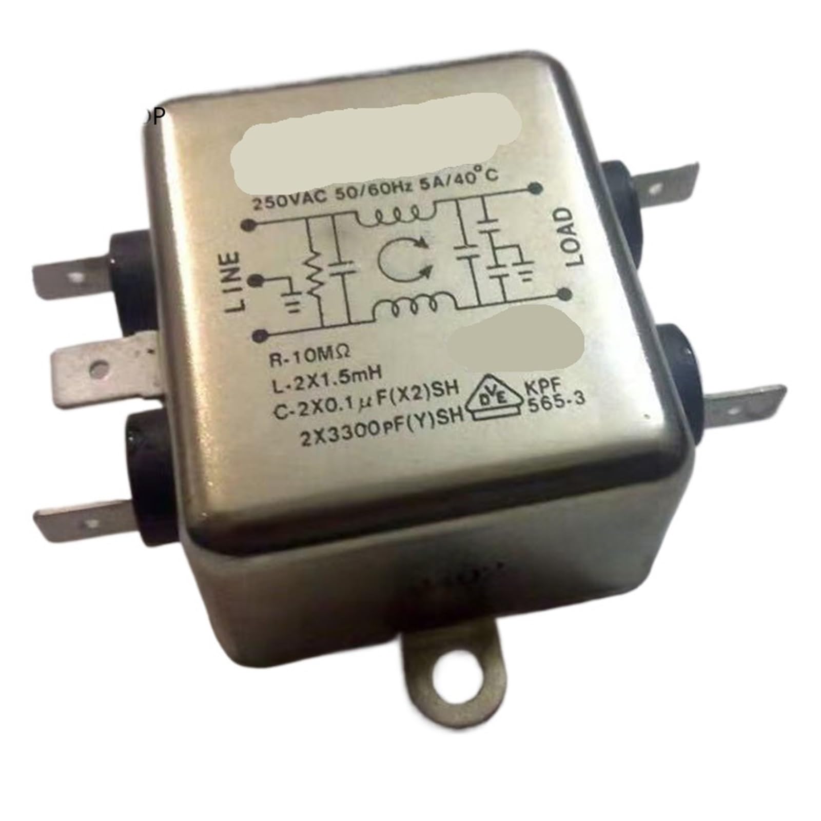 LEOTNNDQ EMI FILTER 05BA1 Power filter