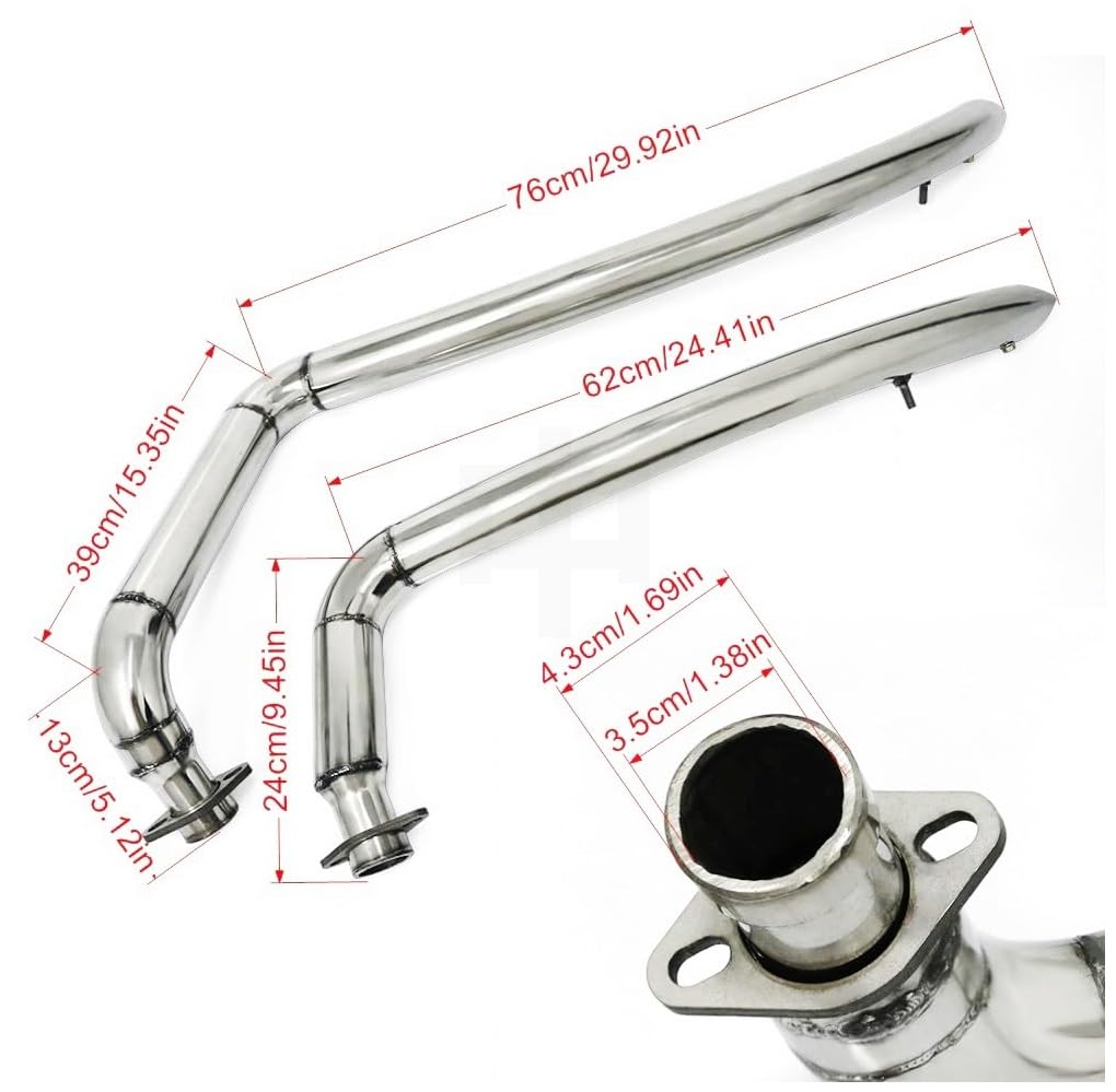 Tuyau d'échappement moto avec silencieux baffles Pour Vulcan 900 S Toutes années Silencieux Moto