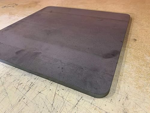 Fane Placa de acero de 1/4 x 16" x 16", acero A36, 0.25" de grosor