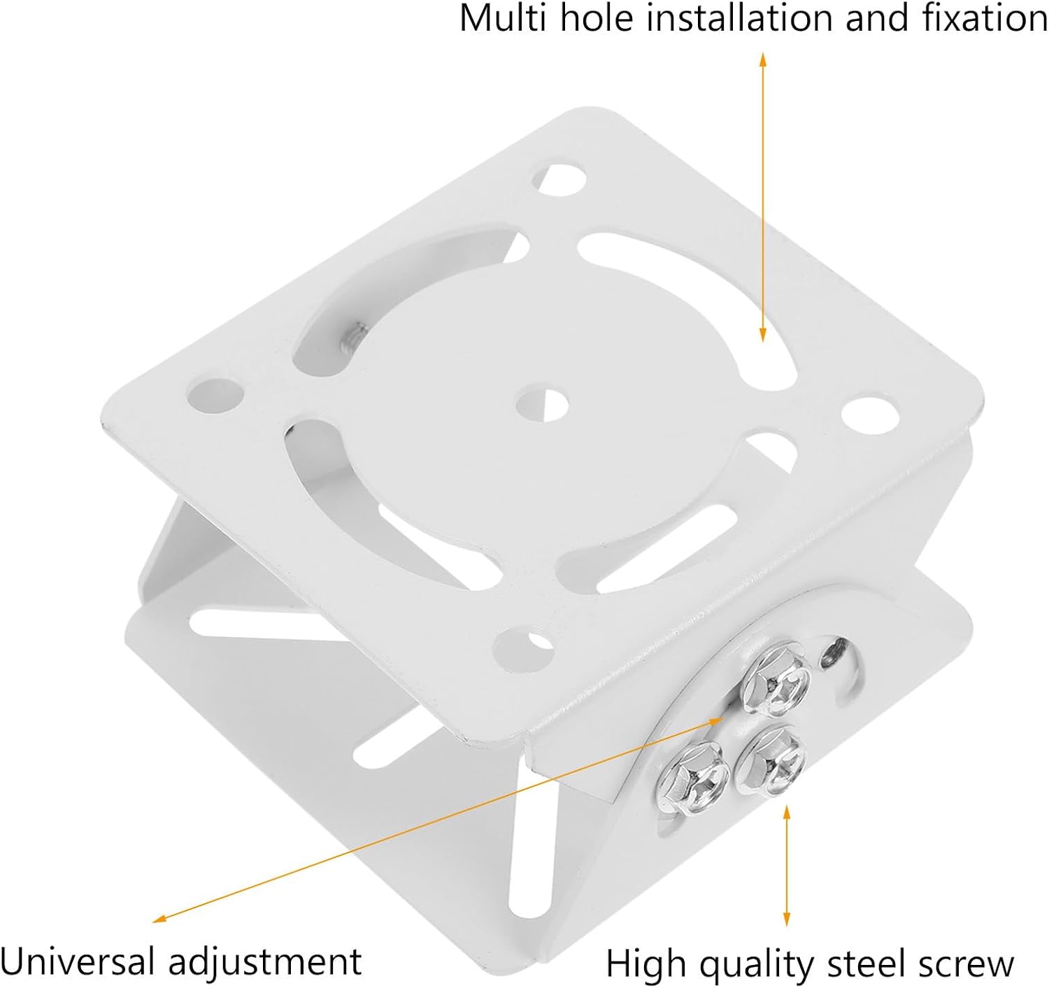3pcs Security Camera Fixed Bracket Set with Support Stands, Camera Mounting Rack Parts for Outdoor and Indoor Surveillance Systems
