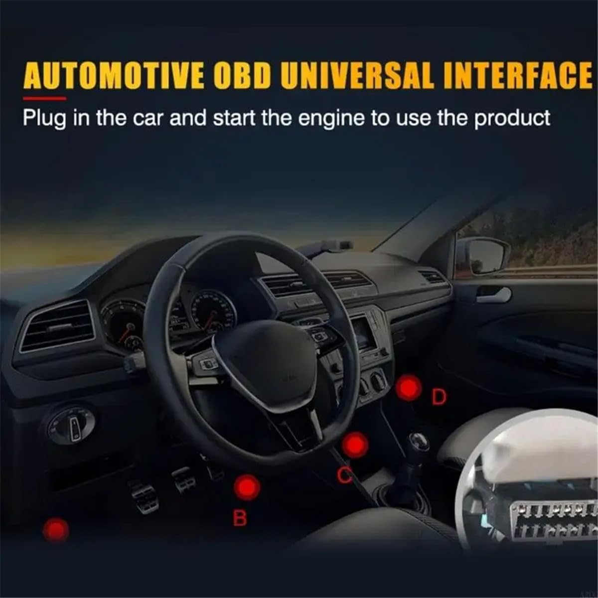 M301 Automobile Diagnosi di Guasto Strumento Motore Tester OBD 2 Strumento di Rilevamento Codice Scheda di Lettura ABS Airbag