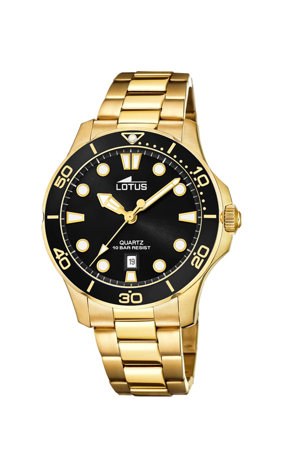 LOTUSReloj Mujer 18764/2 Excellent Caja de Acero Inoxidable 316l Dorado Correa de Acero Inoxidable 316l Dorado