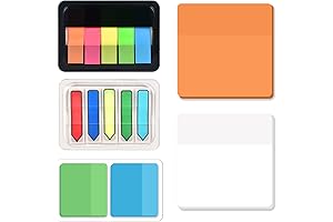 BAYTORY Transparent Memo Pad: Ultimate Clarity for Note-Taking and Highlighting