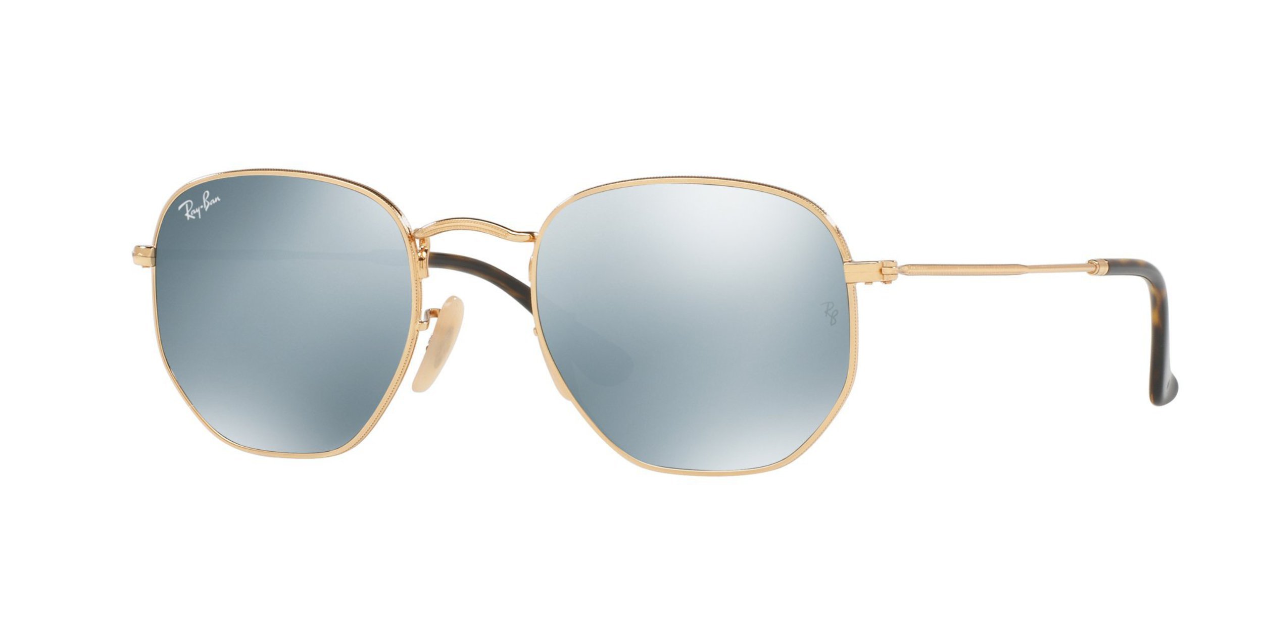 Ray-Ban Unisex's Rb 3548N Sunglasses, Gold, 48