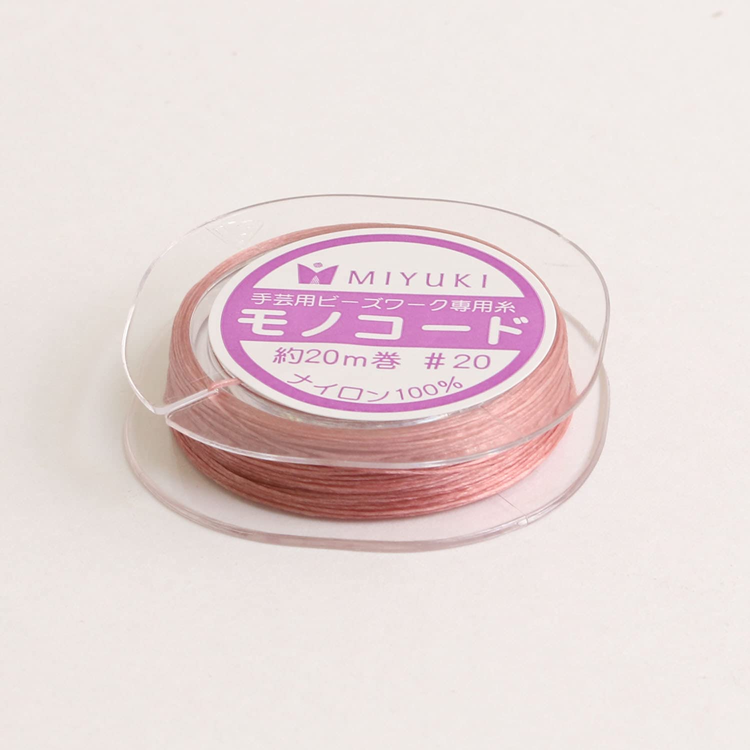 Amazon | MIYUKI ビーズワーク専用糸 「モノコード」 #20/20m巻