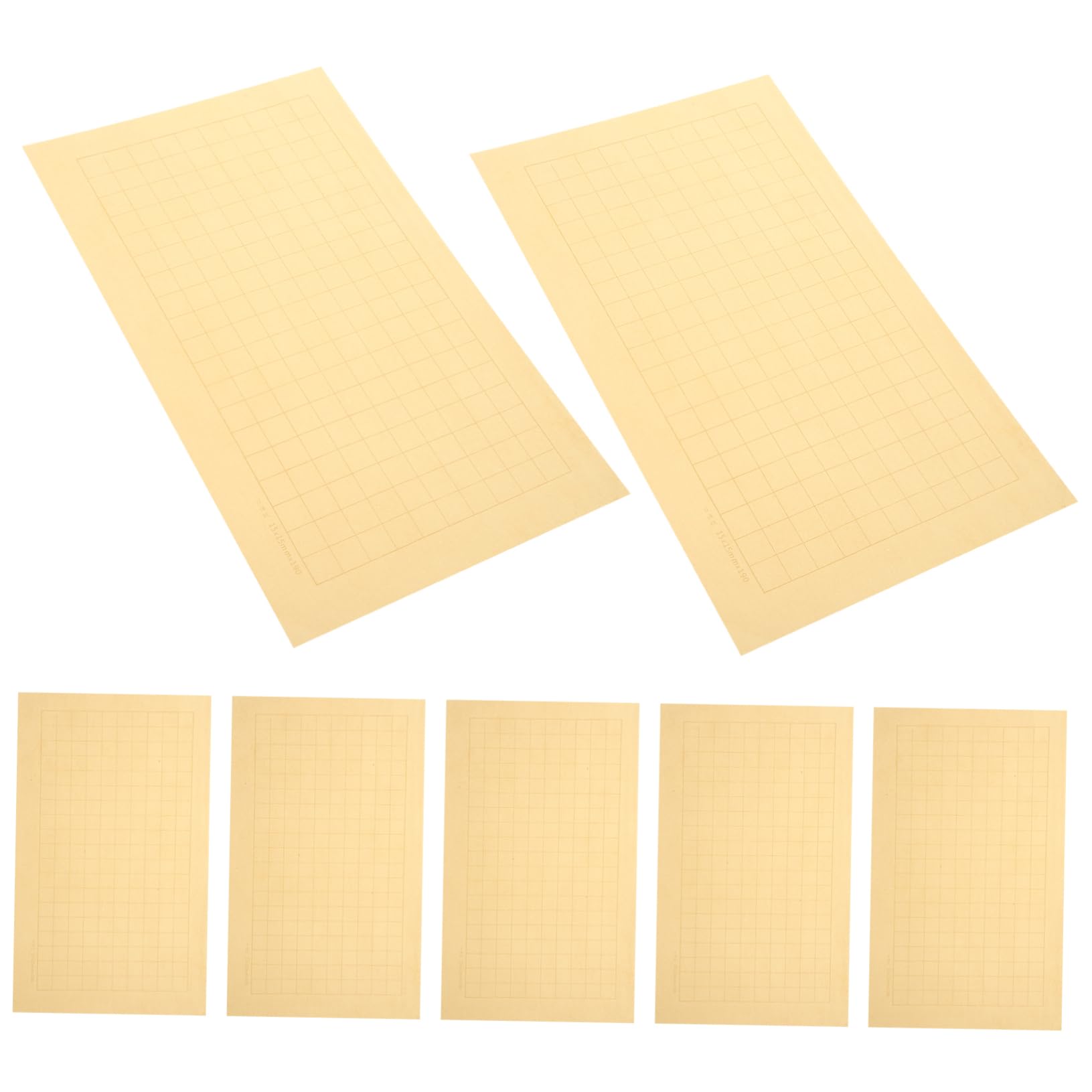 jojofuny Rice Paper Writing Paper 20 Sheets of High-Toughness for Chinese Calligraphy Writing Excellent Air Permeability