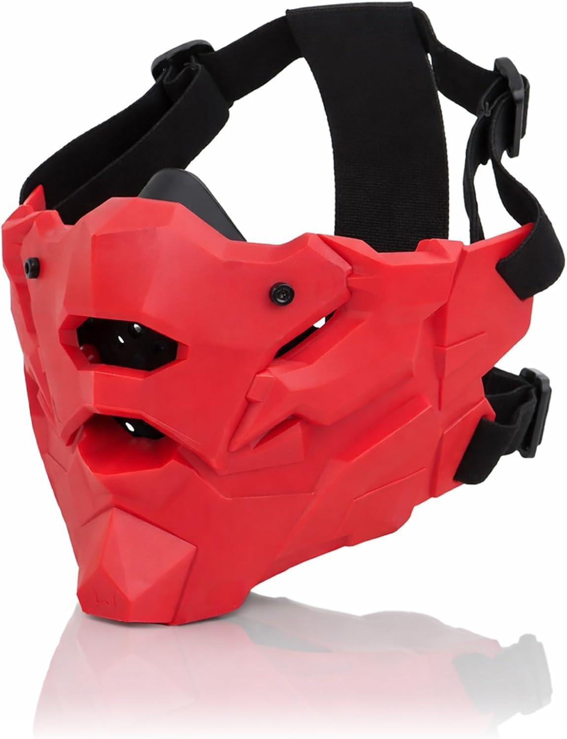 Airsoft Mask Inner Silicone Tactical Half Face Mask Breathable Airsoft Mask for Men/Women Costume Cosplay Party