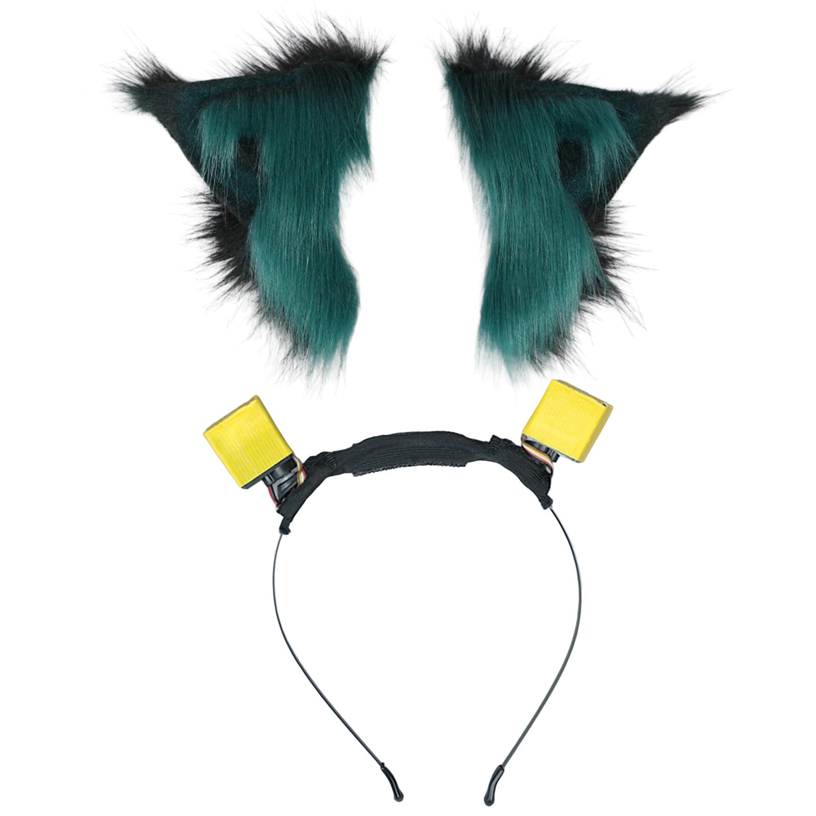 Serre-tête avec oreilles de chats - Bandeau d'oreille mobile - Serre-tête pour femme à thème féminin - Sous-cultures