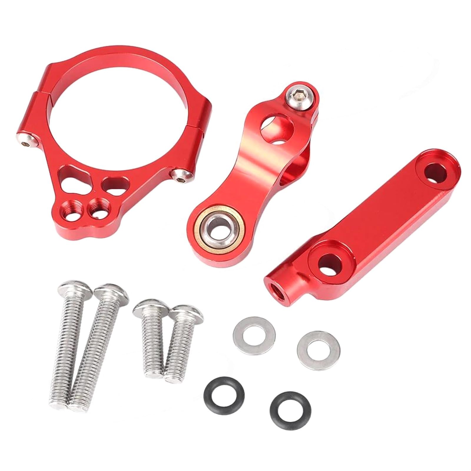 Support amortisseur direction Kawasaki Versys 1000 12-16 aluminium CNC - 8