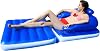 Northlight 74 Blue Convertible Lounge Chair Inflatable Swimming Pool Float