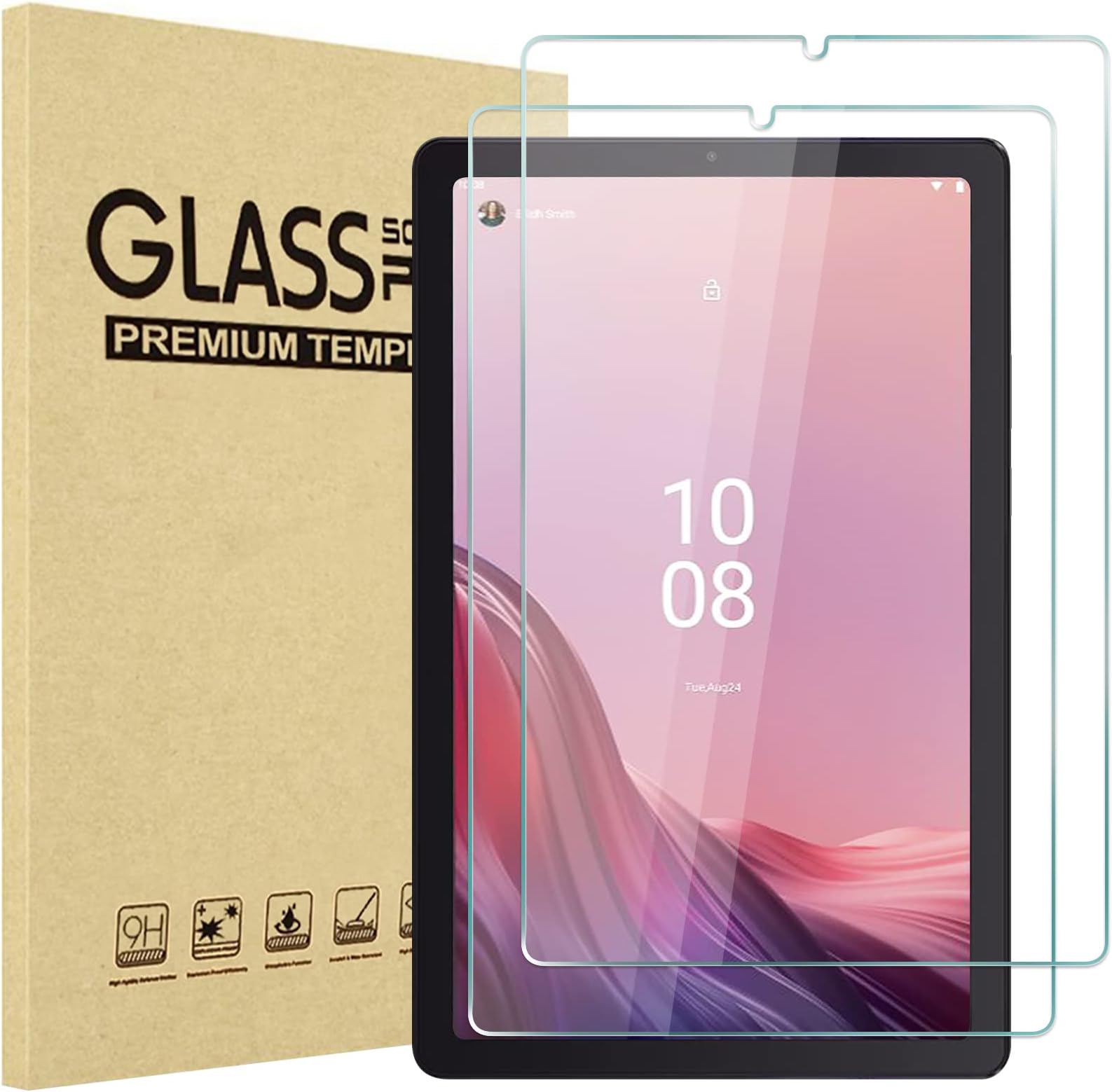 Supershieldz (2 Pack) Designed for Lenovo Tab M9 (9 inch