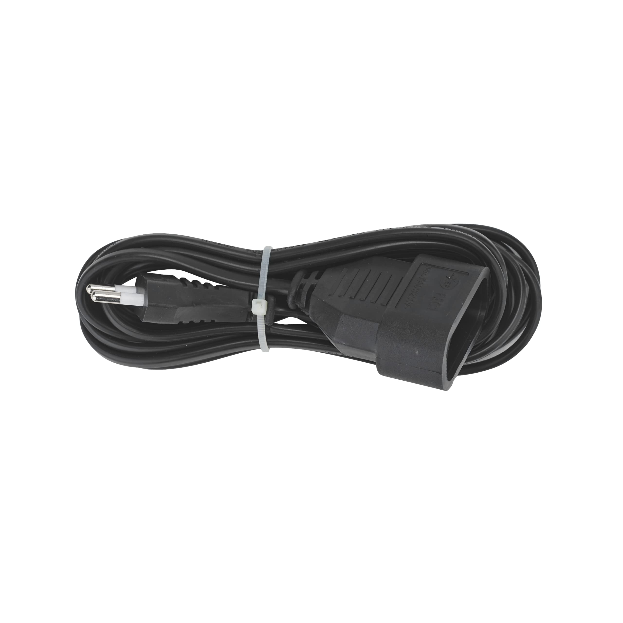 Debflex Verlängerungskabel HO3VV-H2-F – 3 M, Schwarz, 2 X 0,75 Mm², 1300W/250V, Für Haushalt Und Werkstatt