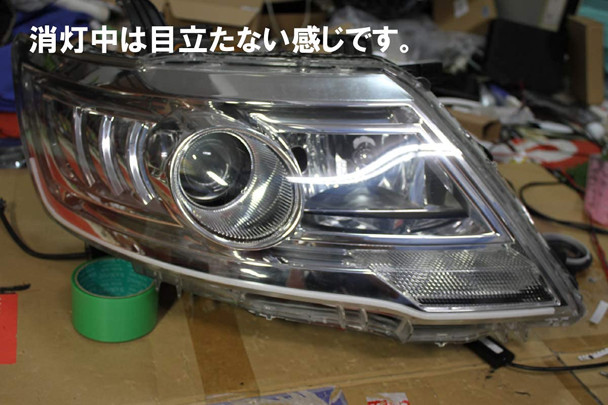 C25セレナ用エンジェルアイ・シーケンシャルウィンカーセット セレナ C25 後期 シーケンシャルウインカー アイライン 流れる