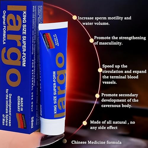 Miniatura 2 de Largo Masaje Masculino Crema de Masaje para Extender Más Grande, Más Duro y Más Largo