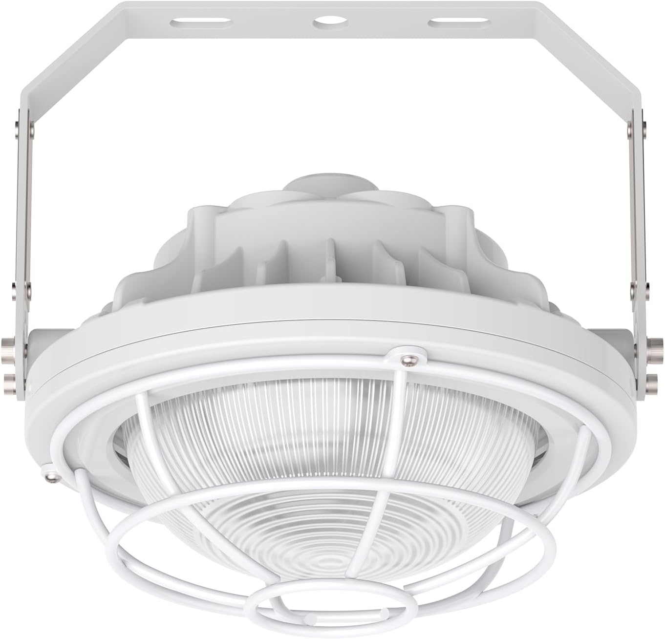 60W LED Explosion Proof Light, UL 844 Certified Class I Division II High Bay Industrial Lighting, 7200 Lm 5700K Daylight, IP66 Waterproof, 3/4" NPT/Bracket for Oilfield Gas Station