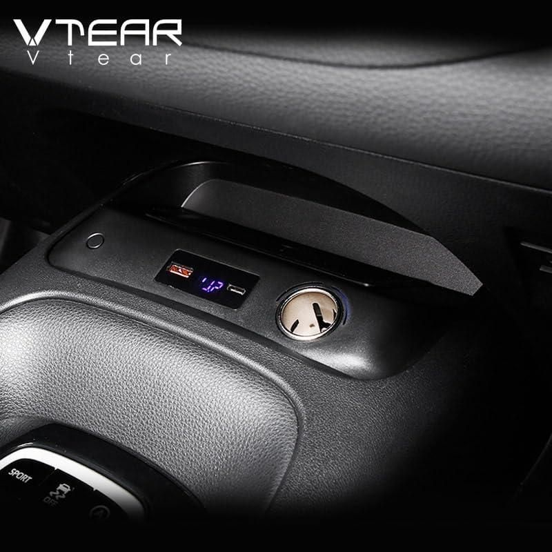 Car Qi Wireless Charger Compatible with Toyota Corolla ALTIS 2019-2023 Accessories 15w Fast Phone Holder Charging Plate Modification Parts