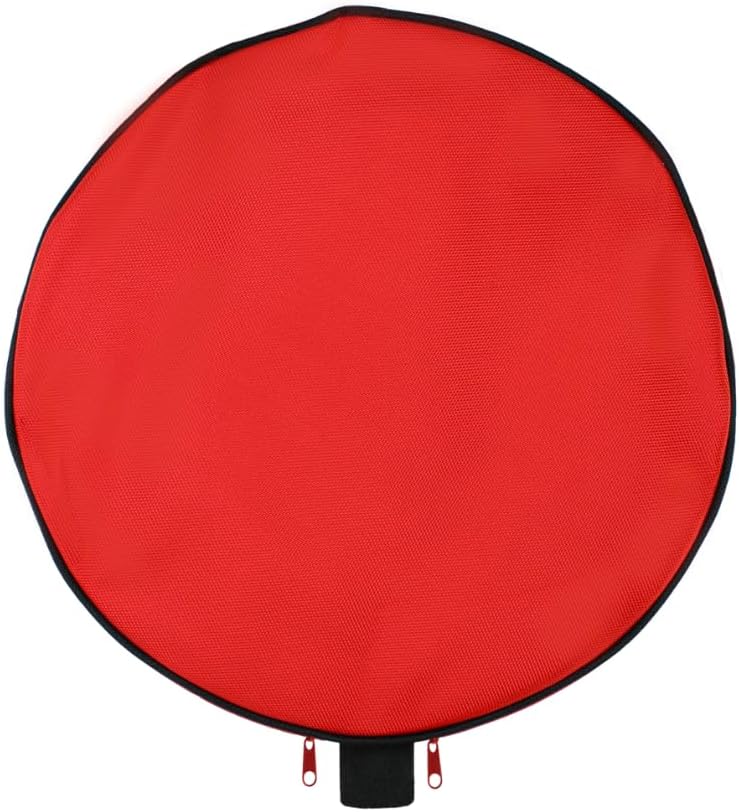 Paddle Cover for LED Flashing Stop/Stop and Stop/Slow Handheld Paddles, Fits Leading LED Flashing Paddles, Available in 12", 18", and 24", Double Zipper, Inside Pockets