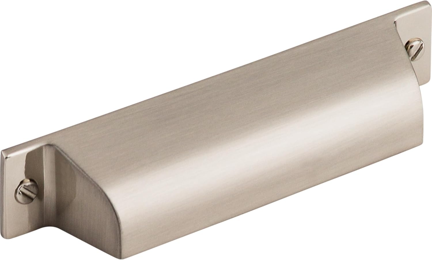 Barrington Channing 3 3/4" Center Cup Pull Finish: Flat Black