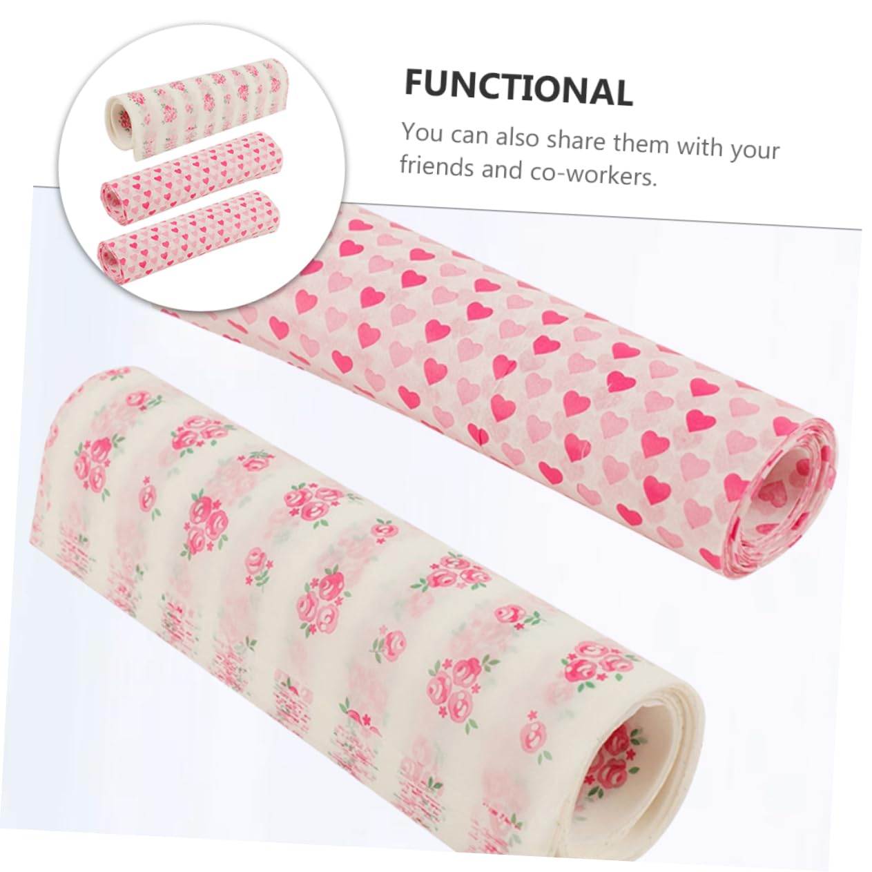 Papier Ciré Ingraissable 150 Pièces, Imperméable, pour Pâtisserie Maison