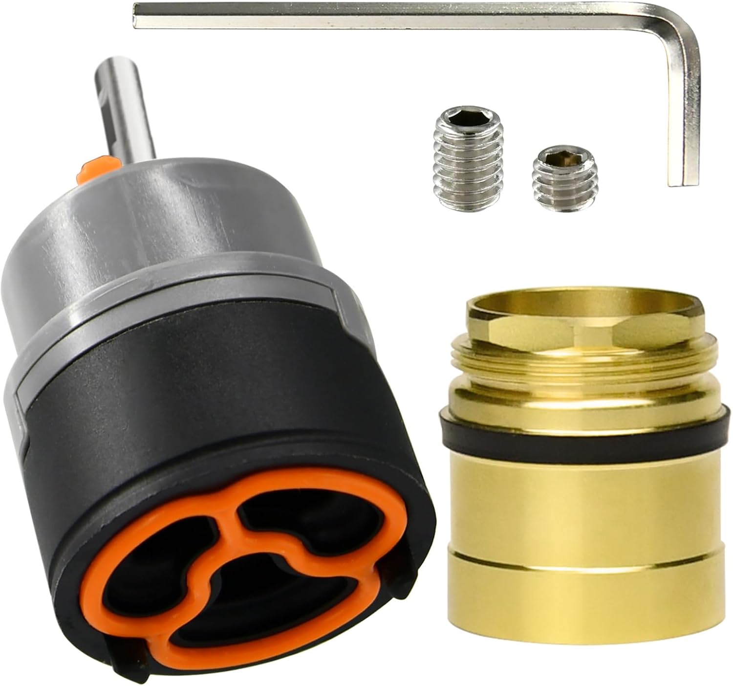 Upgrade RP50587 Cartridge for Delta DST Single-Handle Kitchen and Lavatory Faucets (36mm), with RP51503 Bonnet Nut and Allen Wrench