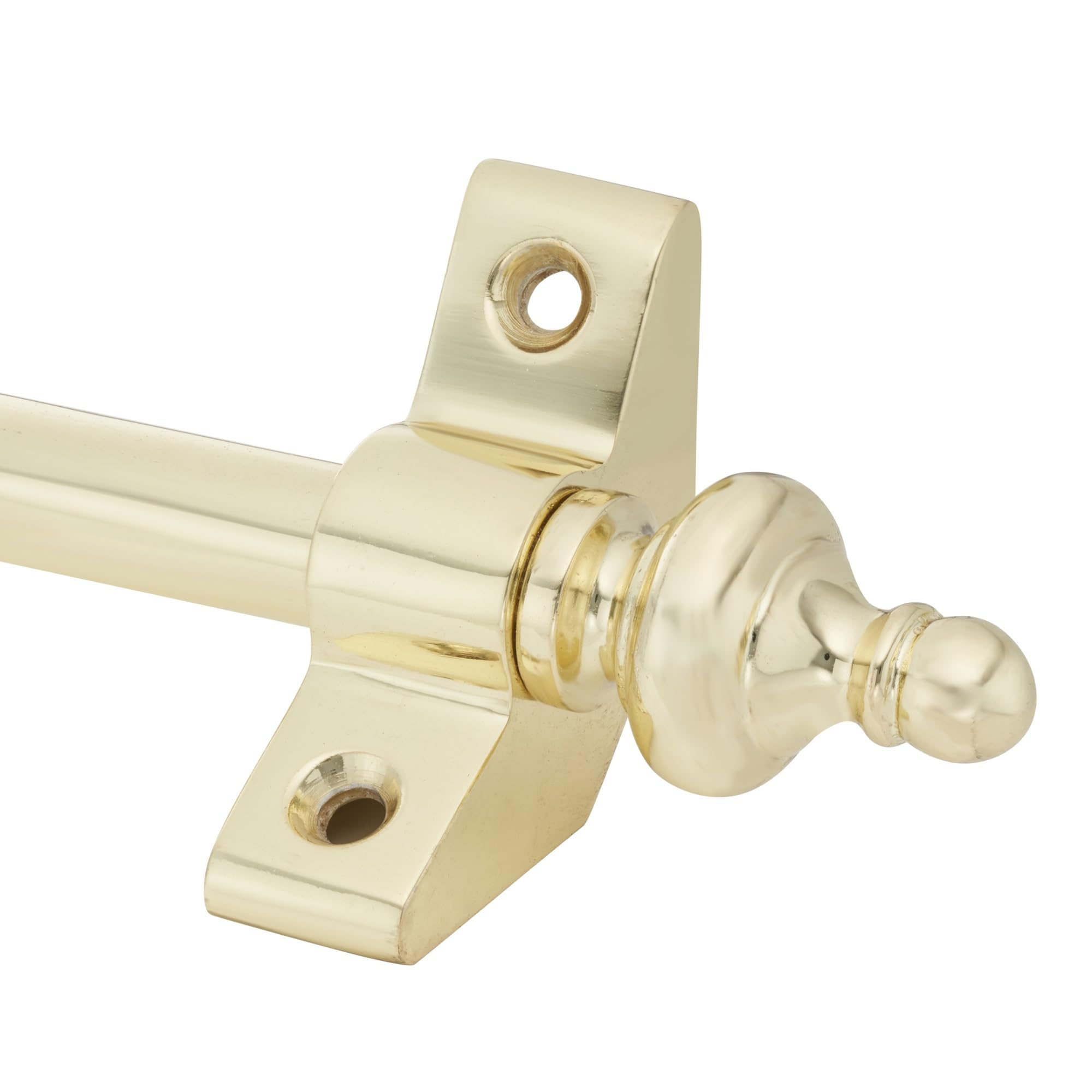 Set of 13, Stair Carpet Rods, Urn Finial, Polished Brass, Suitable for Carpet Runners Up to 70 Centimetre Wide Or Narrow (Polished Brass) - Image 2