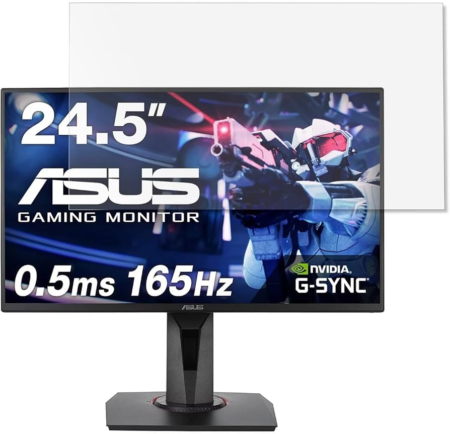ASUS エイスース　ゲーミングモニター　VG258QR-G PC周辺機器 Amazon.co.jp: ASUS VG258QR-G 24.5インチ 16:9 向け フィルム PC