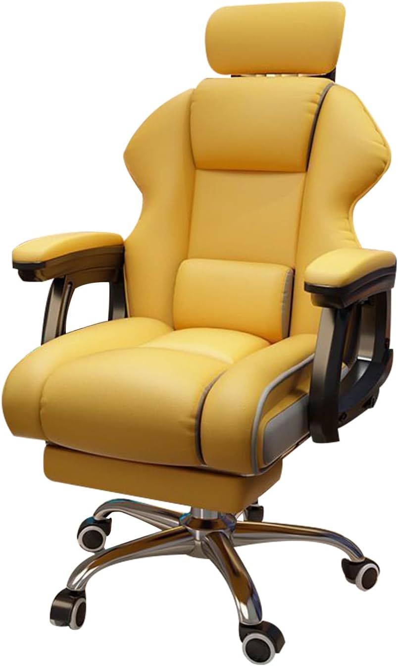Gaming Chair,Office Chairs for Home,Gaming Chairs for Adults,Adjustable Desk Chair with 360°- Swivel Seat for Man Women,Gift,B