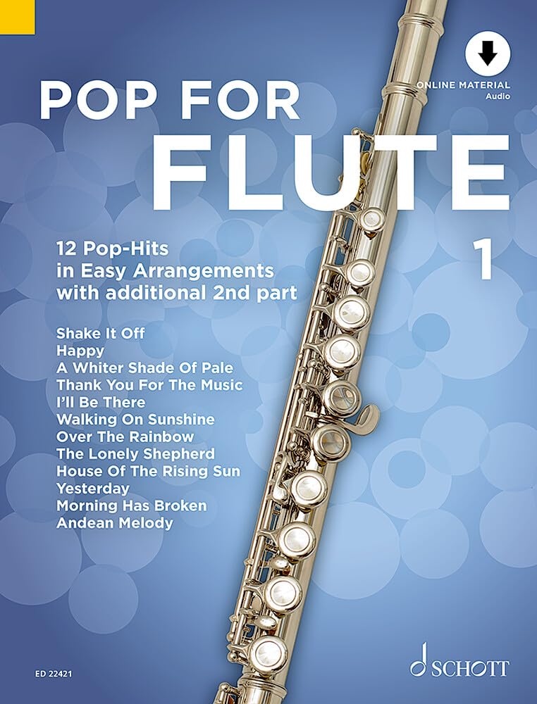 Pop For Flute 1: 12 Pop-Hits in Easy Arrangements. Band 1. 1-2 Flöten. (Pop for Flute, Band 1, Band 1)