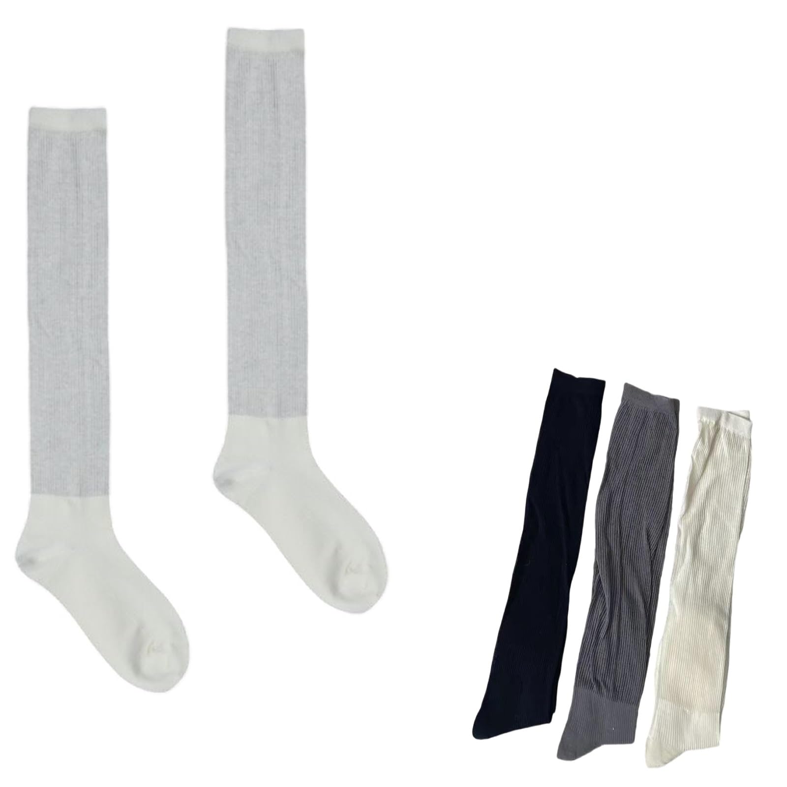 Chaussettes fines froissées pour femmes idéales avec des bottes pour un style mignon